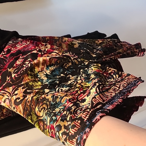 EUC Vintage s.8 Nicowa velvet tunic top - Picture 3 of 8